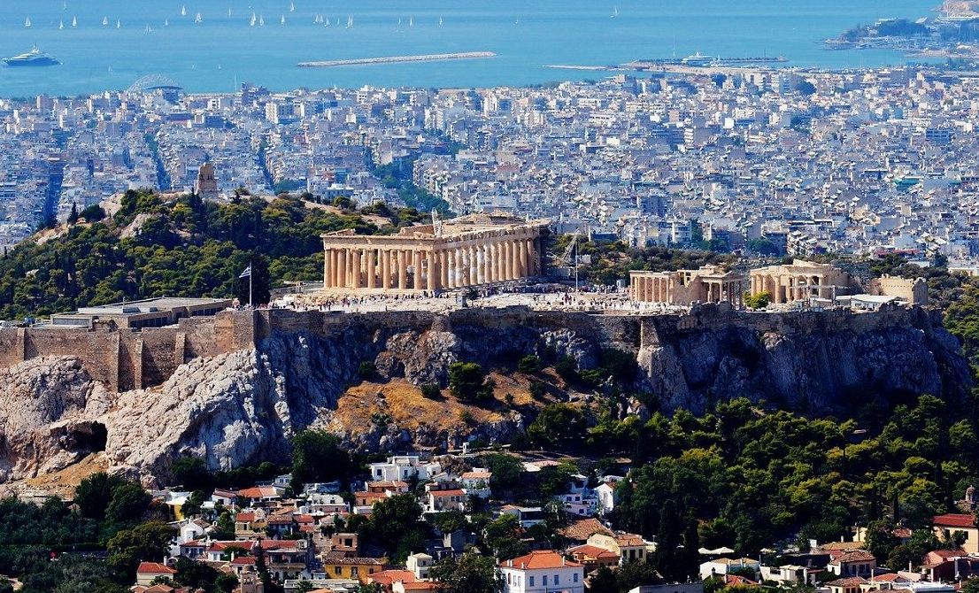 Acropolis and Parthenon - Athens city