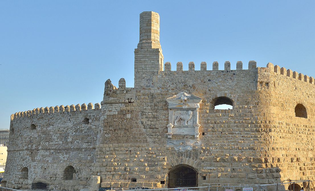 Venetian fortress in Heraklion - Crete island - Greece