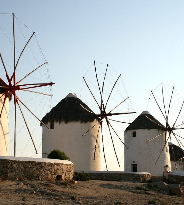 Mykonos windmills